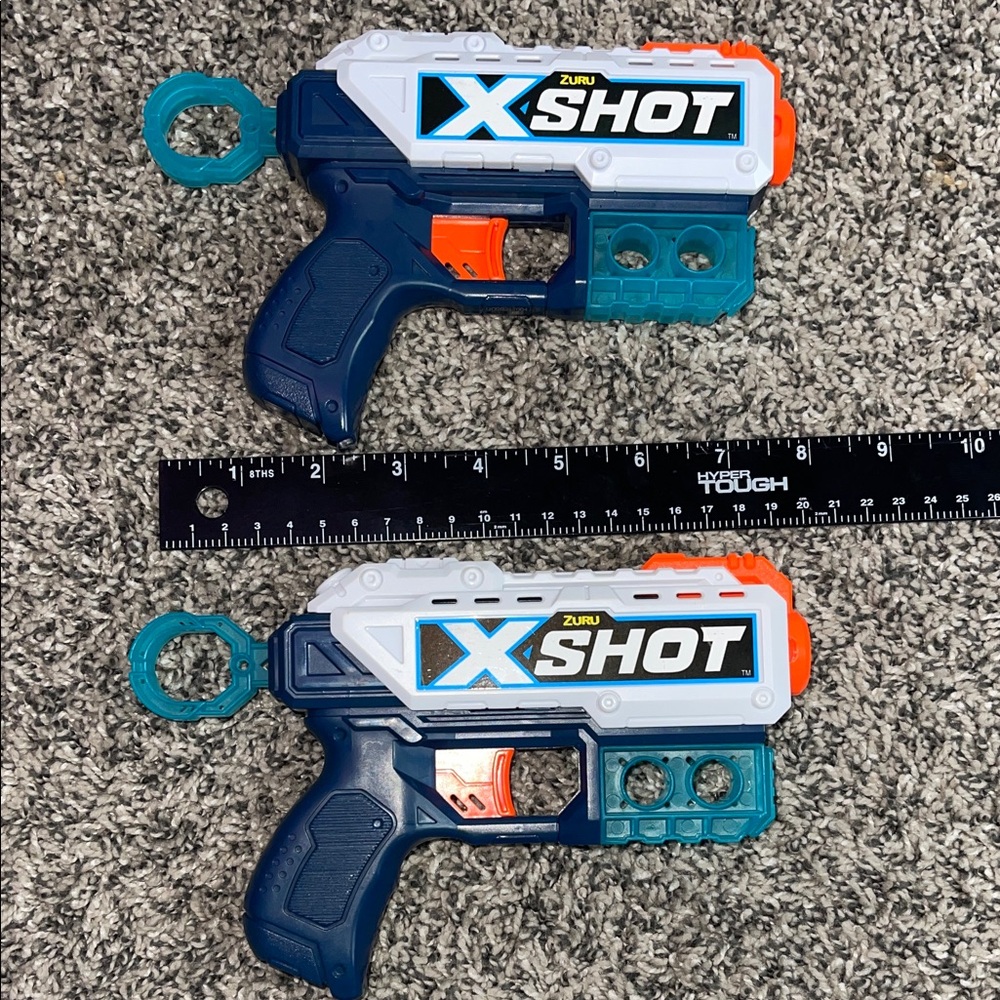 Zuru X-Shot toy gun bundle Action Blaster foam dart guns (darts not included)